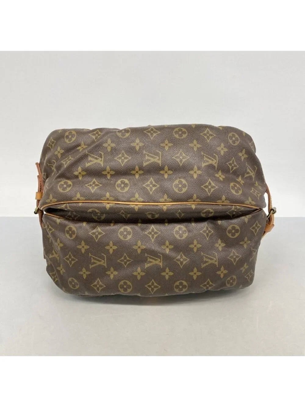 Louis Vuitton Shoulder Bag Monogram Saumur 35 Brown